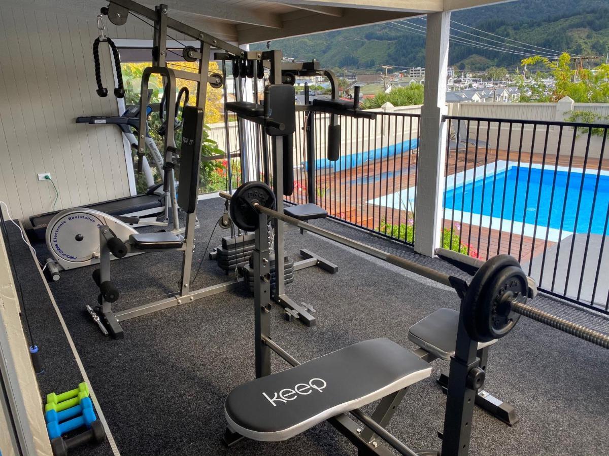 Fabulous Apartment With Private Spa Pool & Gym Picton Exterior foto
